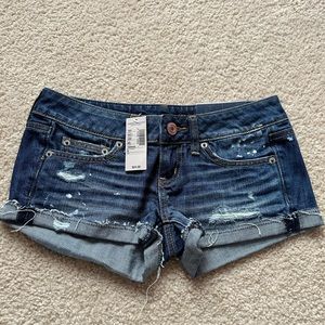 American Eagle Shortie jean shorts